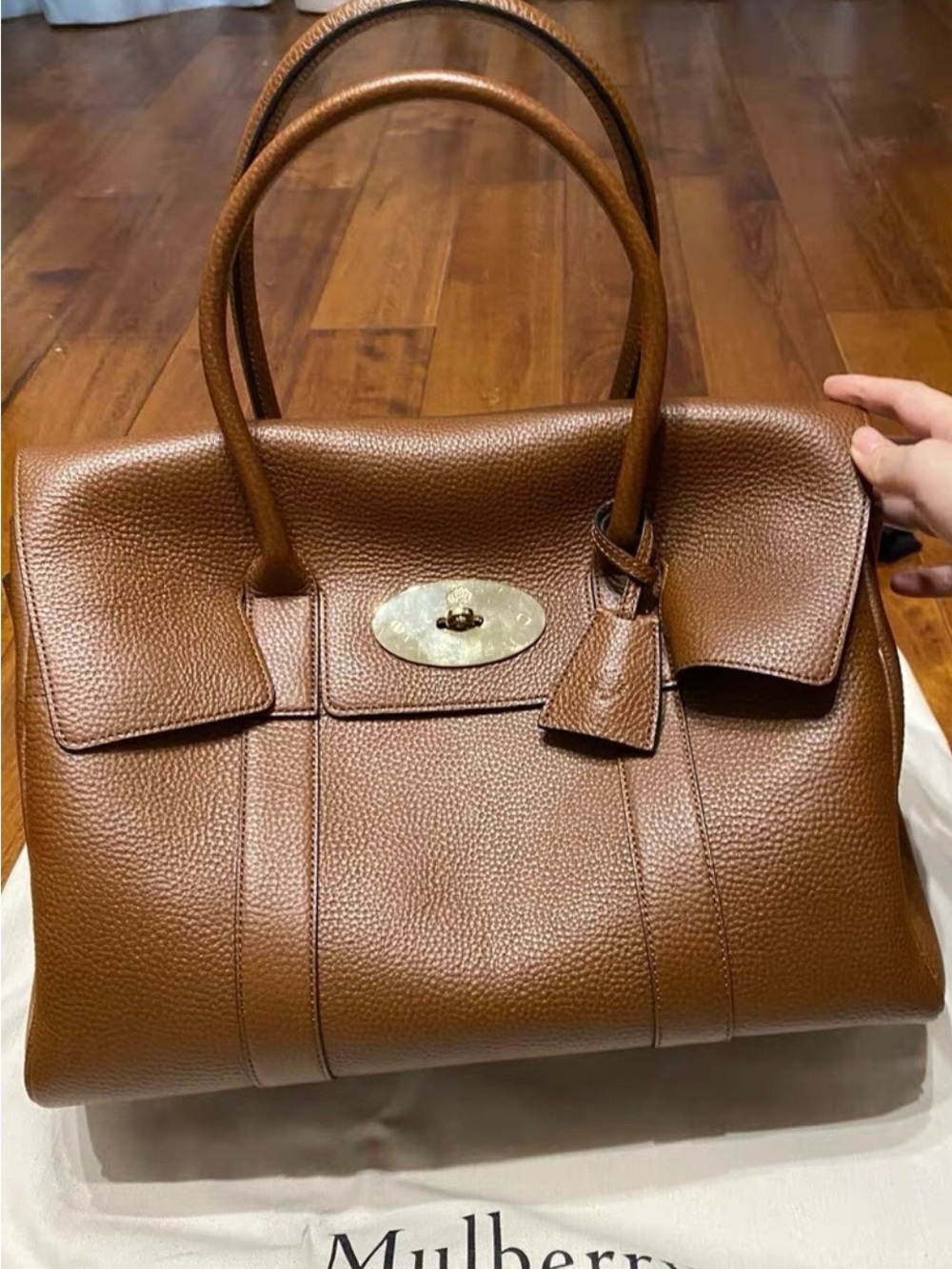 Mulberry  large Bayswater Brown Tote
